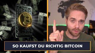 So kaufst & sicherst du deine Bitcoins richtig!