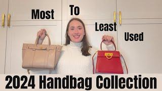 2024 Handbag Collection | Most To least Worn | Review | Luxury, Vintage, Sustainable Contemporary