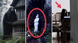 7 PENAMPAKAN HANTU PALING MENYERAMKAN DAN VIDEO ANEH GANGGUAN HANTU - Creepy Video