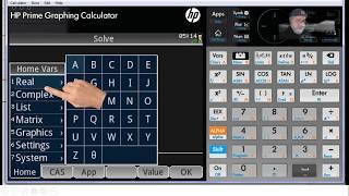 HP PRIME 03 - Variables and Systems of Equations.