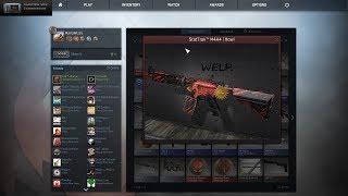 CS:GO - STATTRAK FACTORY NEW M4A4 HOWL UNBOX!!!!!