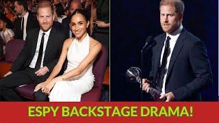 Prince Harry & Meghan Markle Suffer Embarrassing Drama Behind the Scenes At The ESPY Awards!