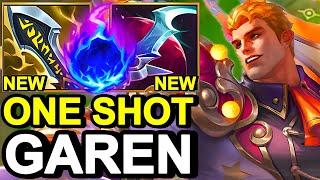 Wild Rift China Garen Top - NEW ONE SHOT CRIT GAREN BUILD RUNES - Eclipse Broken OP Item