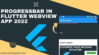 How to Add Progress Bar in Flutter Webview  | Flutter Loading Indicator | Flutter Webview Progress