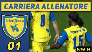 UN VIAGGIO NEL TEMPO [#1] CARRIERA ALLENATORE CHIEVO  FIFA 14 Gameplay ITA