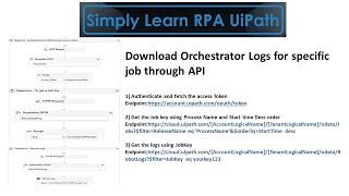 Download Orchestrator Logs for specific Job through Orchestrator API #UiPath #RPA #API