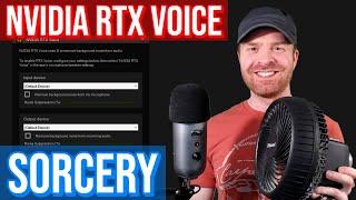 How to remove background noise for your microphone in real time using NVIDIA RTX Voice