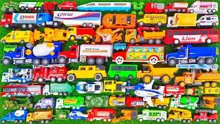 Mobil Truk Molen Besar, Ambulans, Mobil Polisi, Excavator, School Bus, Bus Tayo, Beko, Truk Derek