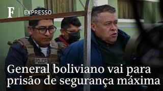 General acusado de liderar golpe fracassado na Bolívia é transferido para prisão de segurança máxima