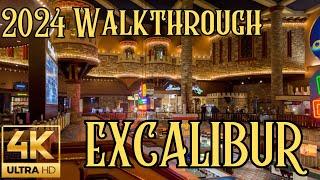 2024 Excalibur Hotel & Casino | Walkthrough | Tour