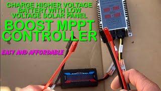 DIY MPPT Boost Solar Charge Controller