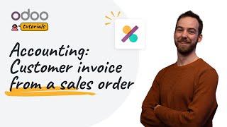 Customer invoice from sales order | Odoo Accounting