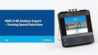 Tutorial: Speed Detections with the AMS 2140