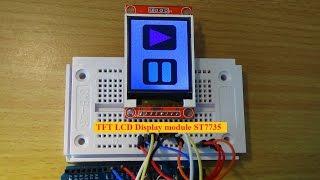 How to use ST7735 TFT LCD Module with Arduino Uno?