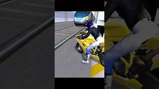 Bullet Train Crash Motorcycle 3d Driving Class #shorts#Android Gameplay#FVF