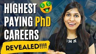 Best high paying PhD Career Options 