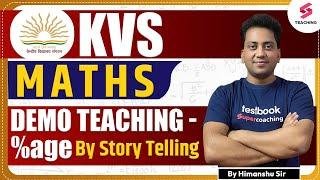 KVS Maths Demo Teaching by Story Telling | KVS Demo Teaching |KVS Interview Preparation |HimanshuSir