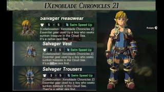 Zelda: BOTW - Xenoblade Chronicles 2 - Salvager Armor Locations