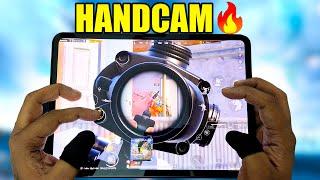 iPad Pro M4 | Best PUBG Mobile HANDCAM 6 Finger Claw + Gyroscope