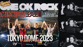 PART 3 !!! ONE OK ROCK LUXURY DISEASE JAPAN TOUR 2023 #reactionvideo