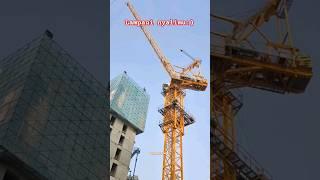 kombinasi crane #towercrane #alatberat #alatberat #alatkontruksi #crane #construction #overheadcrane