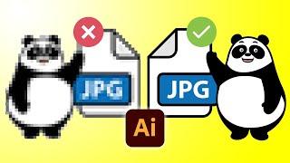 How To Export A High Quality JPG In Illustrator CC