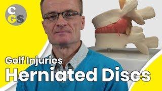 Golf Injuries: Herniated Discs - MD D. Göbel | CONSISTENCY GOLF SWING