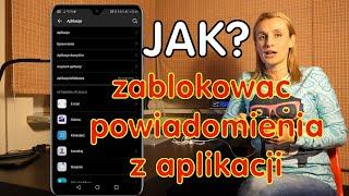 Jak zablokować powiadomienia z aplikacji