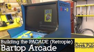 Pacade RetroPie Bartop Arcade Cabinet Build