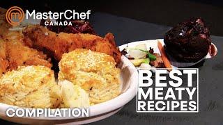 Best Canadian Meaty Recipes | MasterChef Canada | MasterChef World