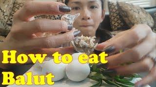 BALUT Duck Egg Embryo CHALLENGE - Ăn Hột Vịt Lộn