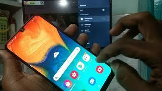 How to do screen mirroring in Samsung Galaxy A30