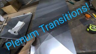 Building a Two Way Duct Transition Plenum