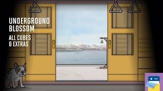 Underground Blossom: All Cubes & Extra Achievements Walkthrough Guide & iOS Gameplay (by Rusty Lake)