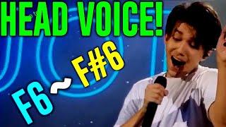 Dimash Head voice insane!! F6~F#6