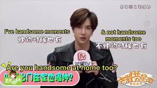 [ENGSUB] Wang Yibo is still handsome boy