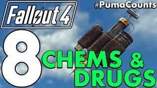 Top 8 Best Chems, Drugs and their Effects in Fallout 4 #PumaCounts