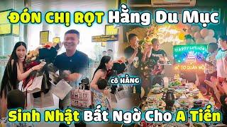 QuangLinhVlogs || Chào Đón Chị Rọt Hằng Du Mục Về Tới Việt Nam  - Tiệc Sinh Nhật Làm Anh Tiến Khóc