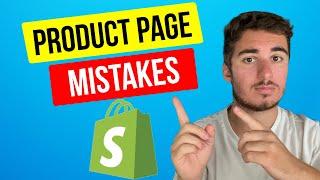 Common Mistakes That Beginners Make On Their Product Pages (Shopify Dropshipping)