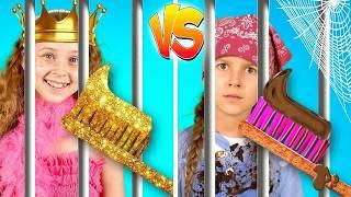 Rich Kid vs Poor Kid In Jail  Funny Relatable Situations