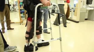 Patient Learns to Walk Again Using Robotic Exosceleton