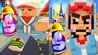 Subway Surfers Paris 2024 Summer Games Pixel Jake vs Roblox Jake Subway Run Gameplay HD