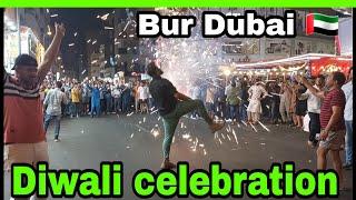 Diwali celebration in bur Dubai ️ Diwali celebration in dubai@TheAnupShow
