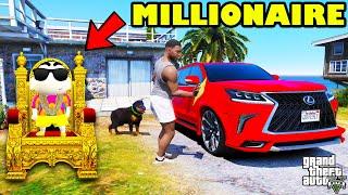 Shinchan Become Millionaire And Franklin Become Poor In GTA 5 | SHIINCHAN and CHOP