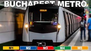  Bucharest Metro - All the Lines (2024) (4K)