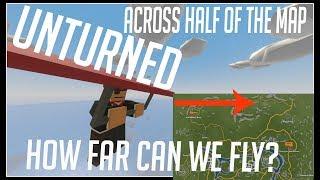 UNTURNED - HOW FAR CAN YOU FLY USING THE GLIDER?