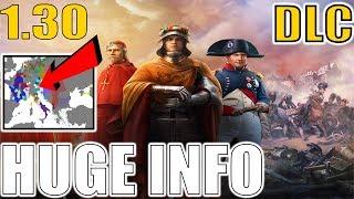 EU4 1.30 UPDATE & EMPEROR DLC HUGE INFO! EUROPA UNIVERSALIS 4 [NEW UPDATE]