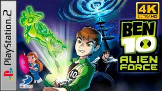 Ben 10: Alien Force (PlayStation 2) Longplay 4K 60FPS