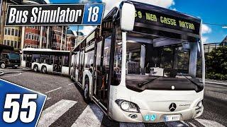 BUS SIMULATOR 18: Mercedes Capacity L - im XXL-Bus durch die Stadt! | BUS SIMULATOR 2018 #55