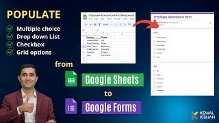 Form Ranger Add-on | Google Forms Dynamic Drop-Down list from Google Sheet